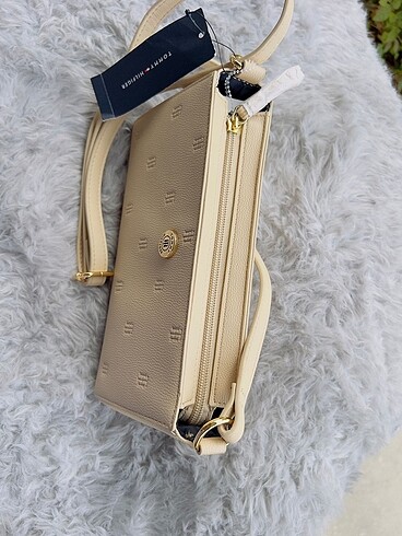  Beden ten rengi Renk Tommy Hilfiger bayan orijinal çapraz çanta