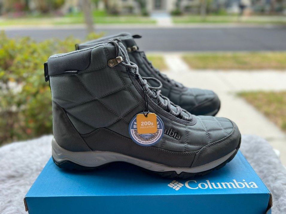 Columbia orijinalErkek Gri Outdoor Ayakkabı Velcro Bağcıklı - Görsel 3