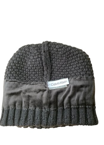 Calvin Klein orijinal Siyah Örgü Kadın Bere - Görsel 3