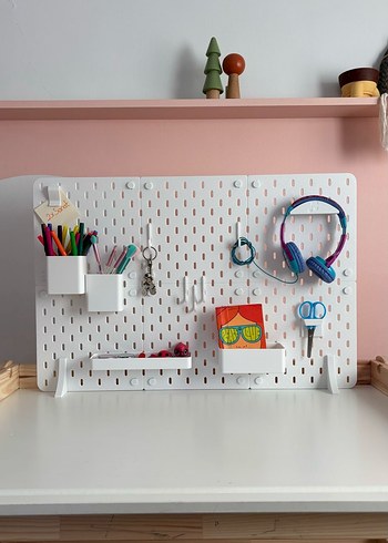Skadis 72x48 pembe aksesuarlı