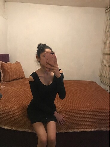 xs Beden siyah Renk Elbise günlük