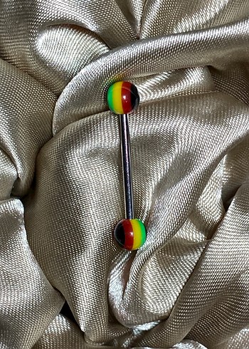 Medikal/Cerrahi Çelik Dil Piercingi - Görsel 6