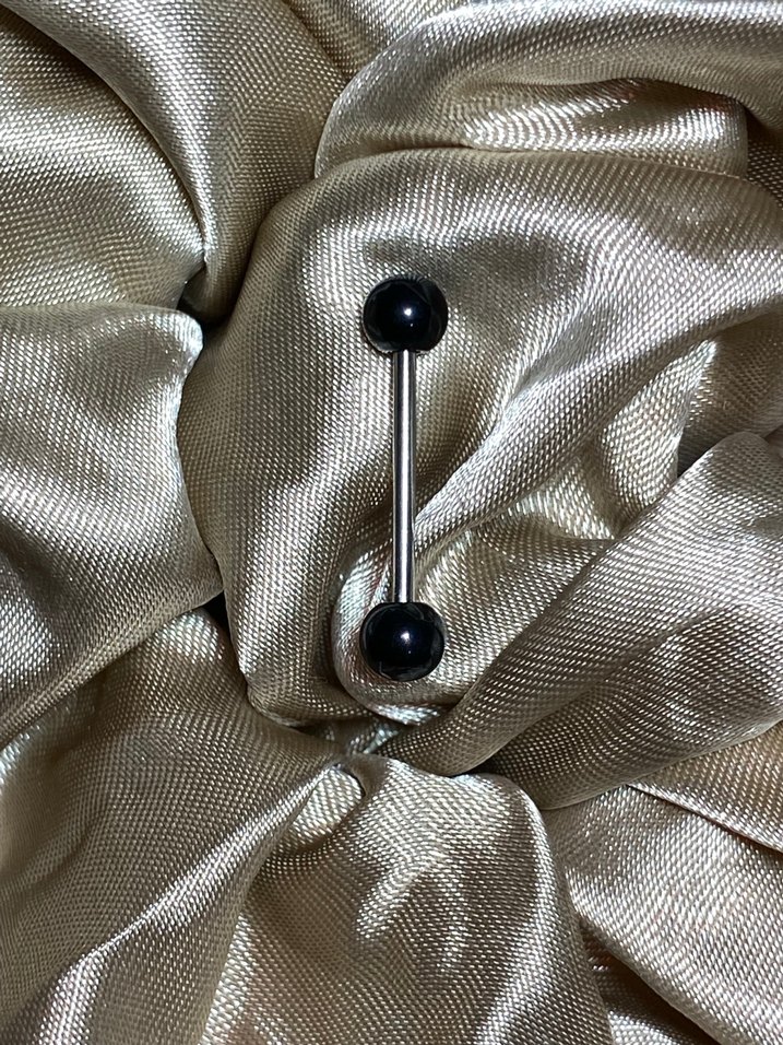 Medikal/Cerrahi Çelik Dil Piercingi - Görsel 3