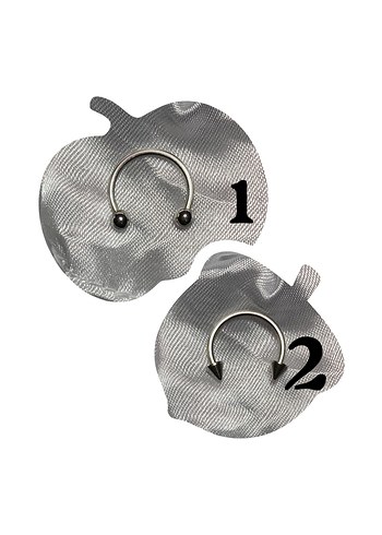 Cerrahi Çelik 10 mm Halka Piercing - Görsel 2