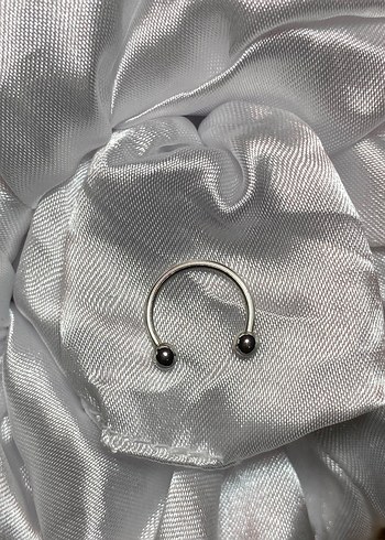 Cerrahi Çelik 10 mm Halka Piercing - Görsel 3