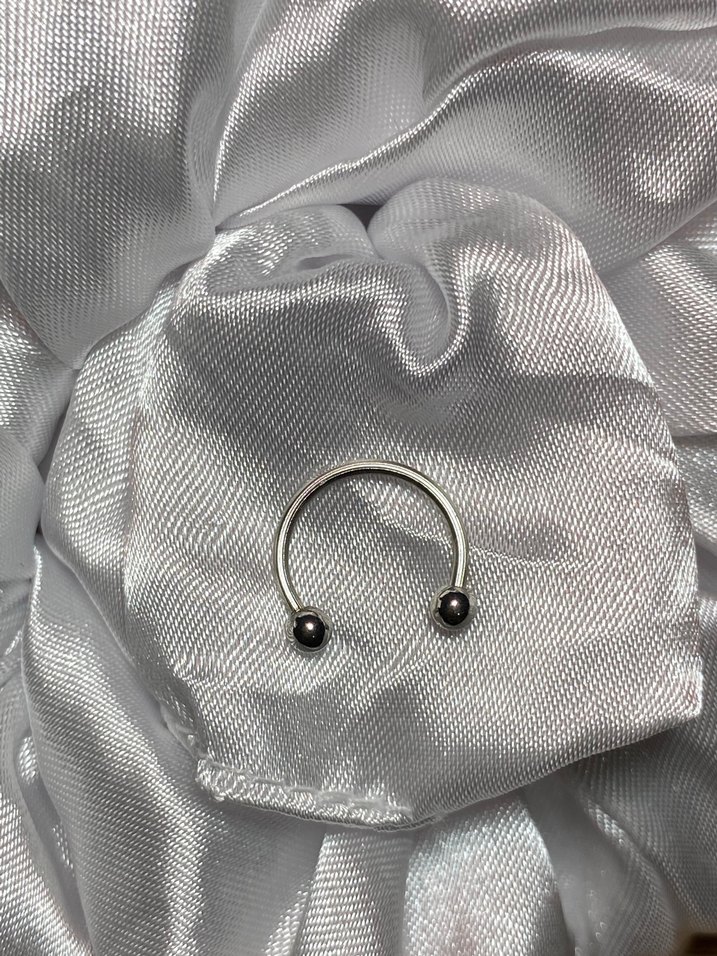 Cerrahi Çelik 10 mm Halka Piercing - Görsel 3