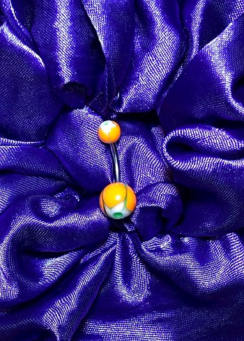 Medikal/Cerrahi Çelik Göbek Piercingi - Görsel 4