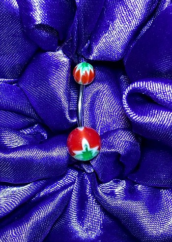 Medikal/Cerrahi Çelik Göbek Piercingi - Görsel 7