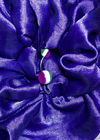 Medikal/Cerrahi Çelik Göbek Piercingi - Görsel 8