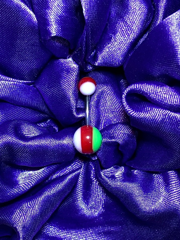 Medikal/Cerrahi Çelik Göbek Piercingi - Görsel 3