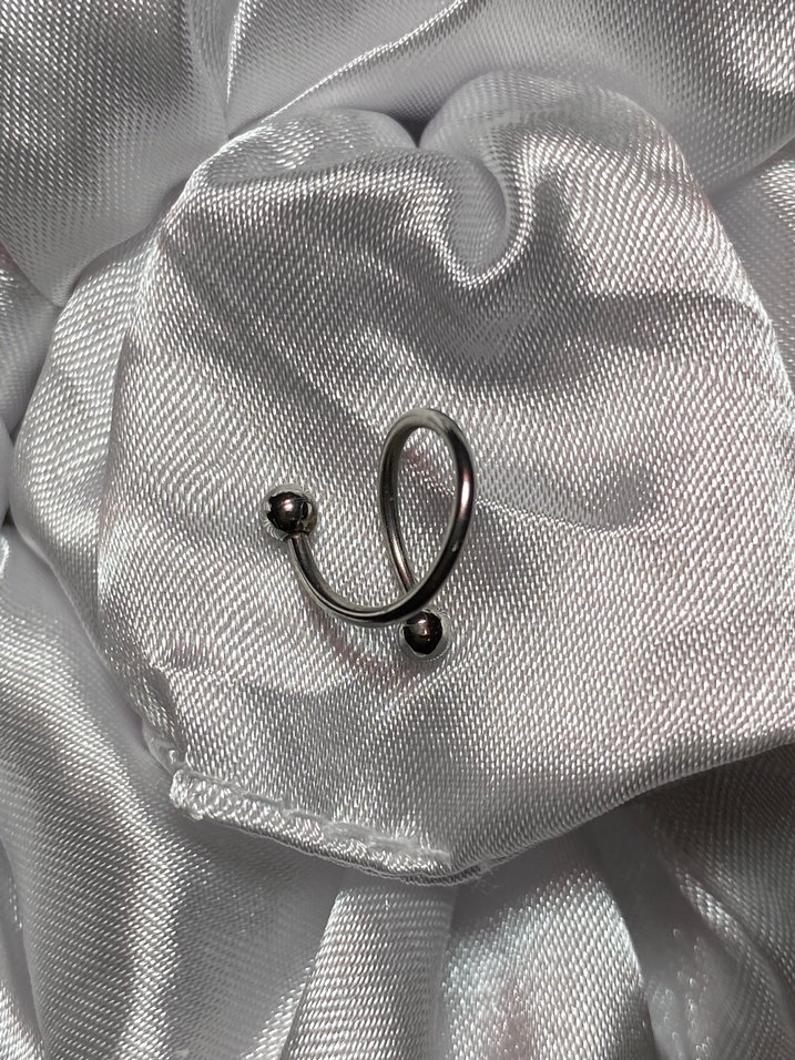 Medikal/Cerrahi Çelik Banana ve  Spiral Piercing - Görsel 5