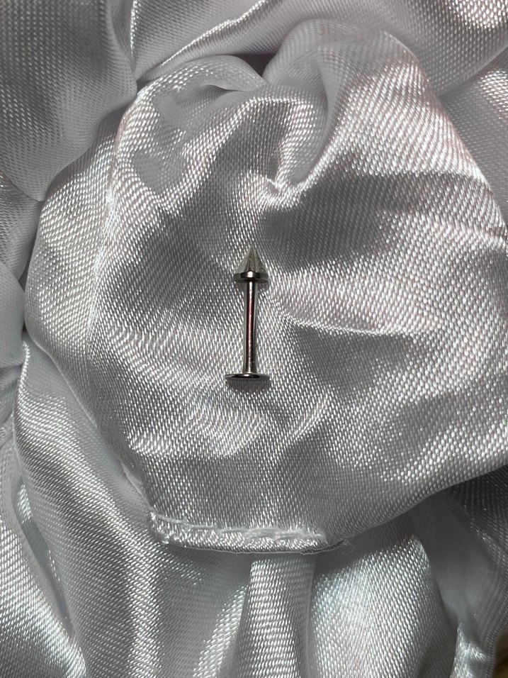 Medikal/Cerrahi Çelik Labret Piercing - Görsel 5