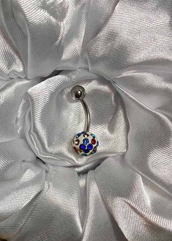 Medikal/Cerrahi Çelik Göbek Piercingi - Görsel 5