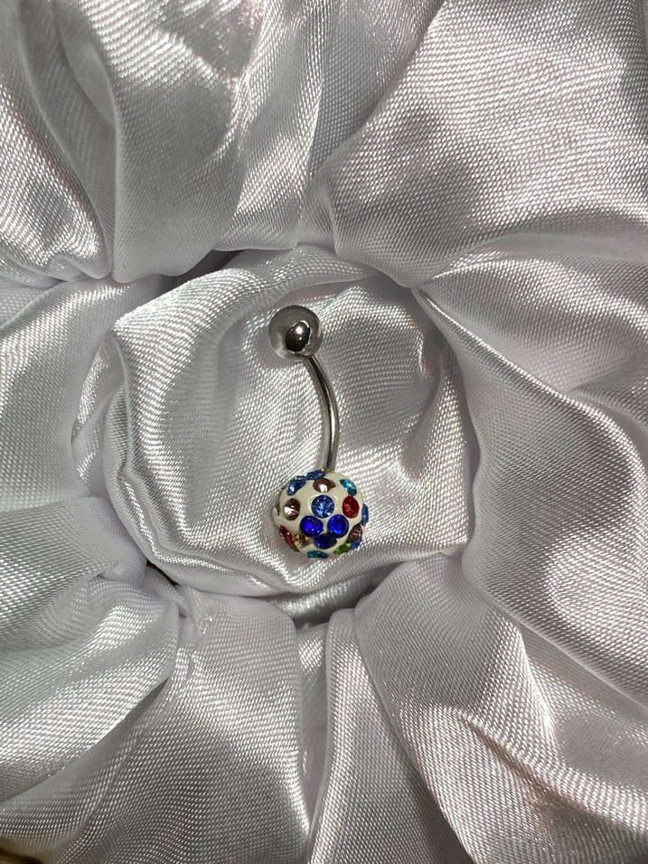 Medikal/Cerrahi Çelik Göbek Piercingi - Görsel 5