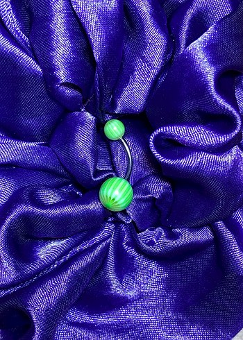 Medikal/Cerrahi Çelik Göbek Piercingi - Görsel 3