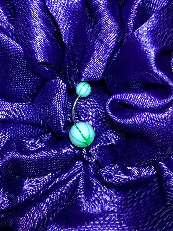 Medikal/Cerrahi Çelik Göbek Piercingi - Görsel 5