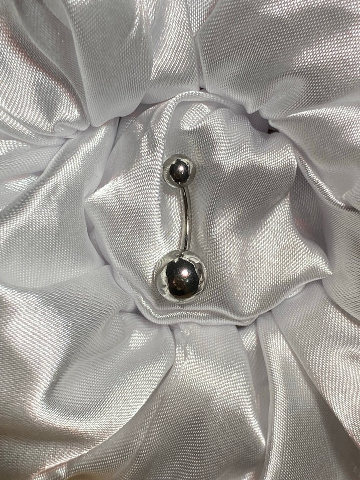 Medikal/Cerrahi Çelik Göbek Piercingi - Görsel 5