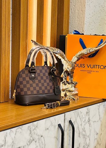 Kahverengi Deri Parisian Kadın Çanta - Görsel 2