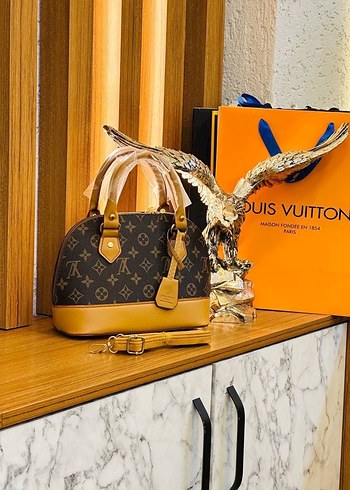 Kahverengi Deri Parisian Kadın Çanta - Görsel 17