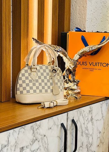 Kahverengi Deri Parisian Kadın Çanta - Görsel 9