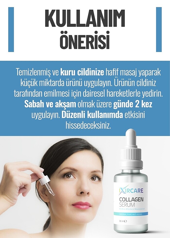Collögen Dolgunlastirici Botox Etkili Kirisiklik, Ince Çizgi Sar - Görsel 2
