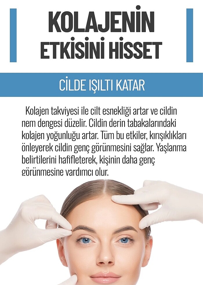 Collögen Dolgunlastirici Botox Etkili Kirisiklik, Ince Çizgi Sar - Görsel 3