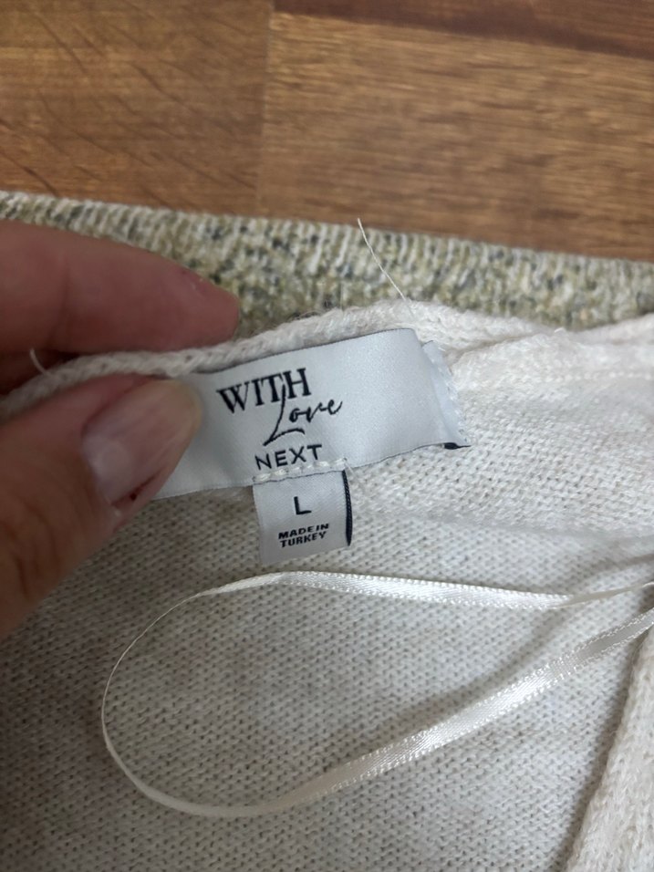 Fiyonklu Bohem Kadın Triko Kazak - Görsel 3