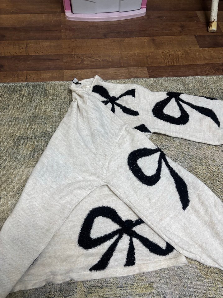 Fiyonklu Bohem Kadın Triko Kazak - Görsel 2