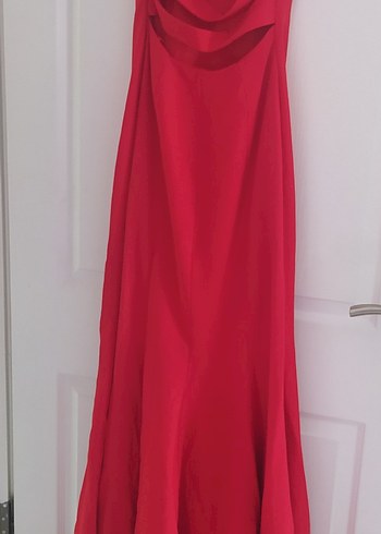 Kırmızı Kuyruklu Balık Abiye Elbise - Görsel 2