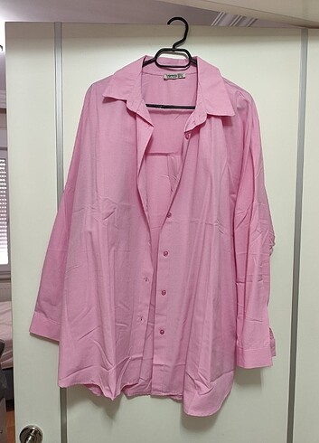 Fulla moda 42 pembe gömlek