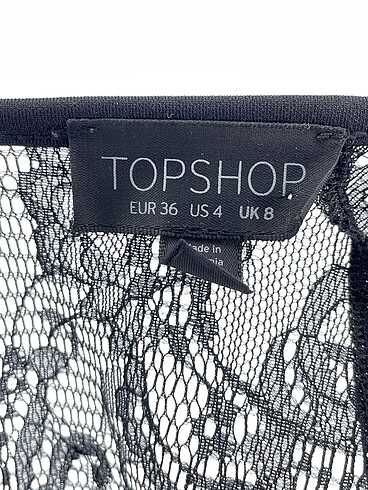 36 Beden siyah Renk Topshop Bluz %70 İndirimli.