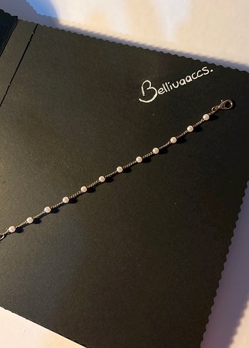 Beden altın Renk Zincir Detaylı Minimalist Altın Bileklik