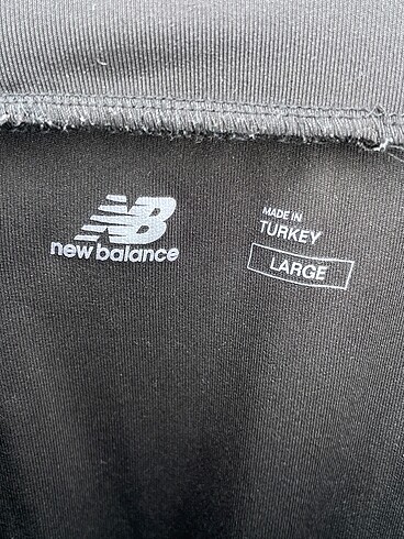 l Beden siyah Renk New Balance Tayt / Spor taytı %70 İndirimli.