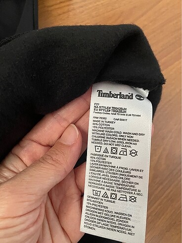 xxl Beden Timberland Kapuşonlu Sıfır Sweatshirt