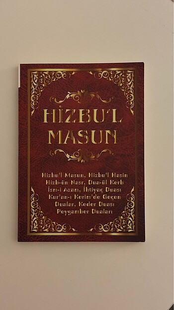 Hızbu?l Masun / Dua Kitabı / Baysem Yayınları