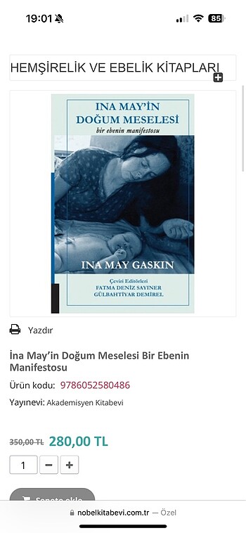  Ina May?ın Doğum Meselesi - Ina May Gaskin / Akademisyen Yayınla