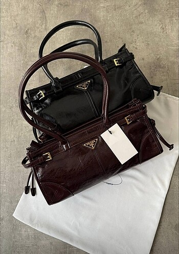 Prada Medium Leather Tote Bag