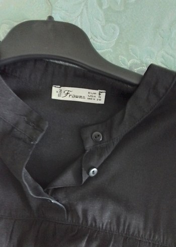 36 Beden Uzun Kollu Siyah Gotik Tunik