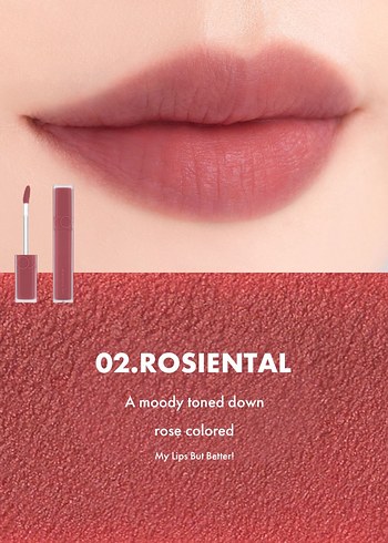 rom&nd blur fudge tint 02 rosiental - Görsel 2