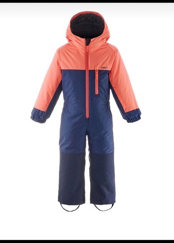 Kapüşonlu Erkek Bebek Kayak Tulumu - Görsel 2