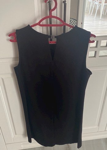 Kadın Gri Düğmeli Midi Kolsuz Yelek - Görsel 3