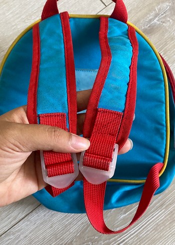 Renkli Fil Figürlü Çocuk Okul Çantası - Görsel 2