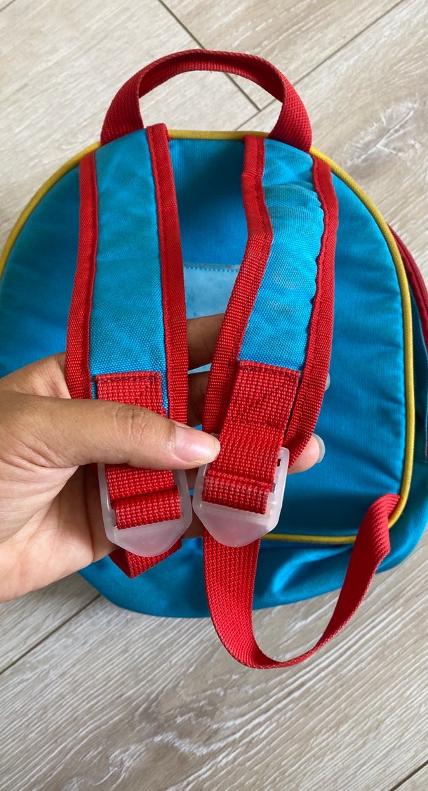 Renkli Fil Figürlü Çocuk Okul Çantası - Görsel 2