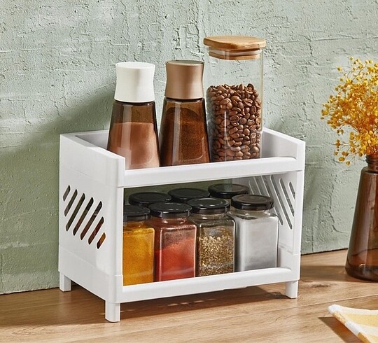 Duoline 2 katlı organizer raf