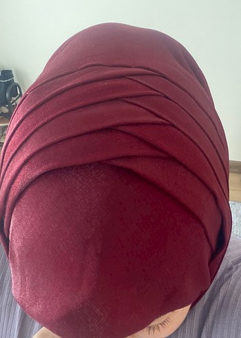 Beden Bordo hazır türban