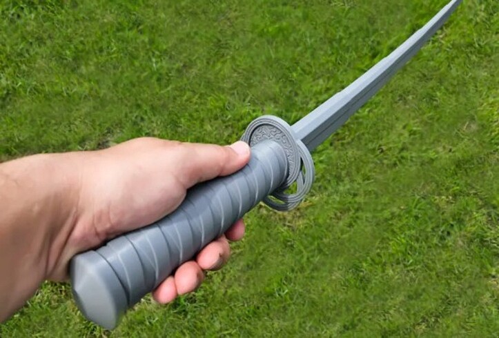 ????? Gri Katlanabilir Katana