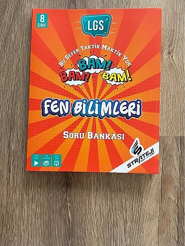 Strateji Yayınları Fen Bam Bam 8. Sınıf
