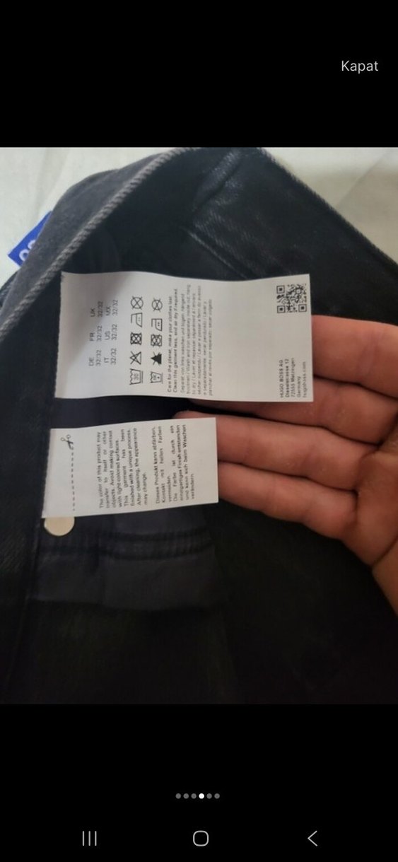 hugo jonah sıfır pantolon - Görsel 3