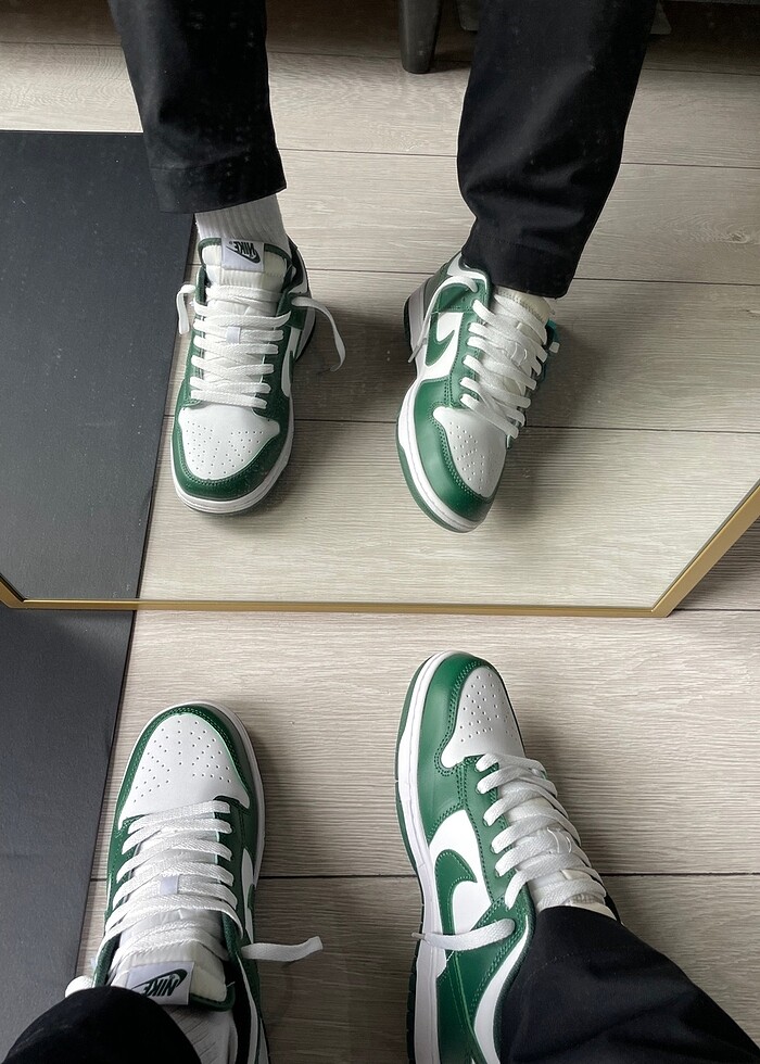 Nike Dunk Low Green - Görsel 3