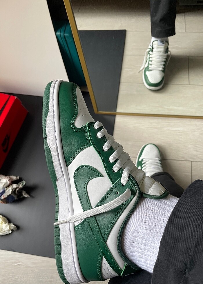 Nike Dunk Low Green - Görsel 4